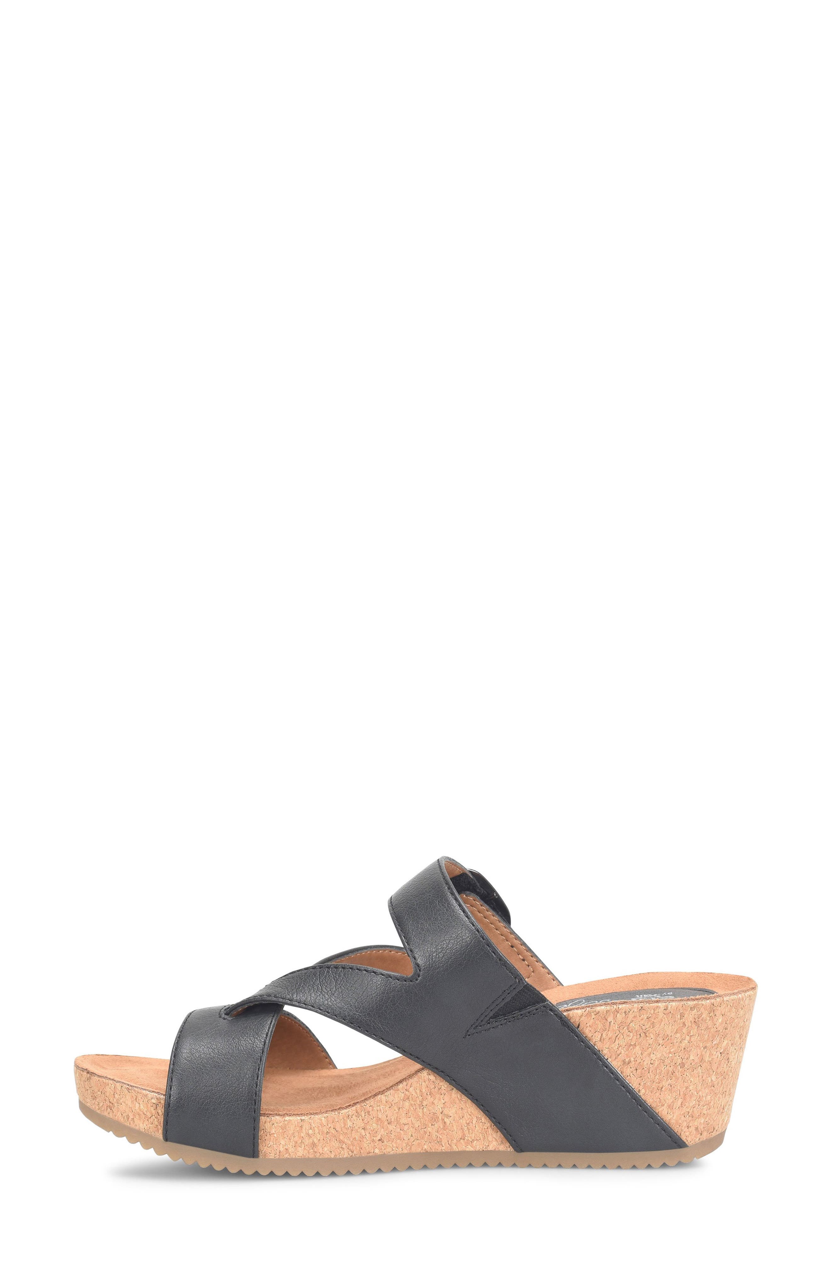 EUROSOFT Emrie Sandal, Alternate, color, Black