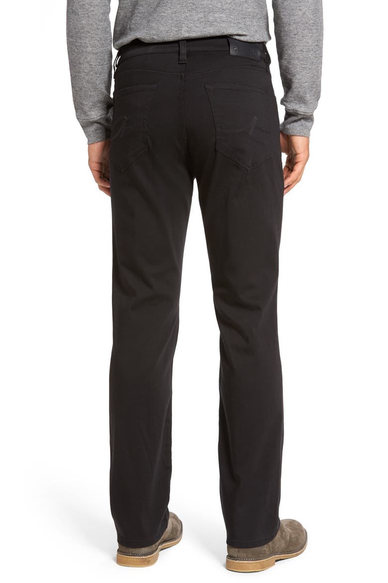 Relaxed Fit Straight Leg Jeans, Alternate, color, SELECT DOUBLE BLACK