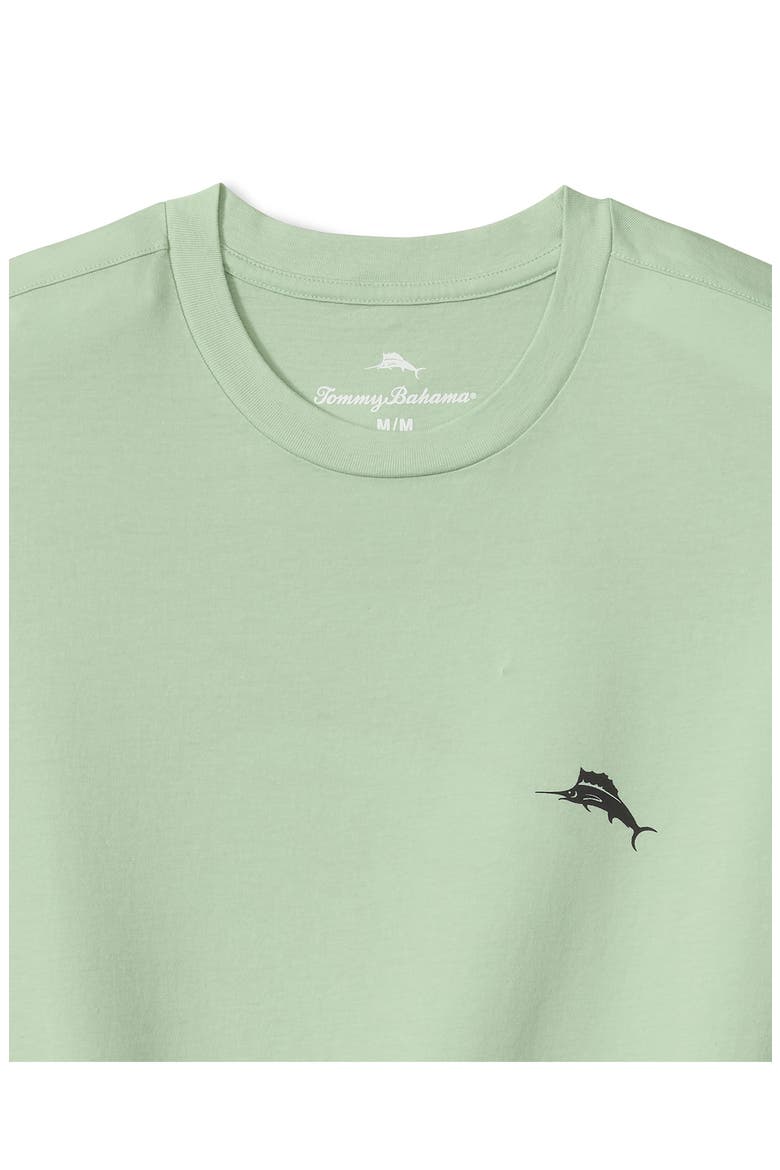For your Finformation Cotton Graphic T-Shirt, Alternate, color, SILKY GREEN