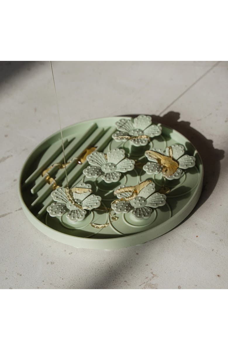 Dexypaws Hide & Seek Slow Feeder, Dog & Pet, Meal & Treat Feeding, Alternate, color, Green