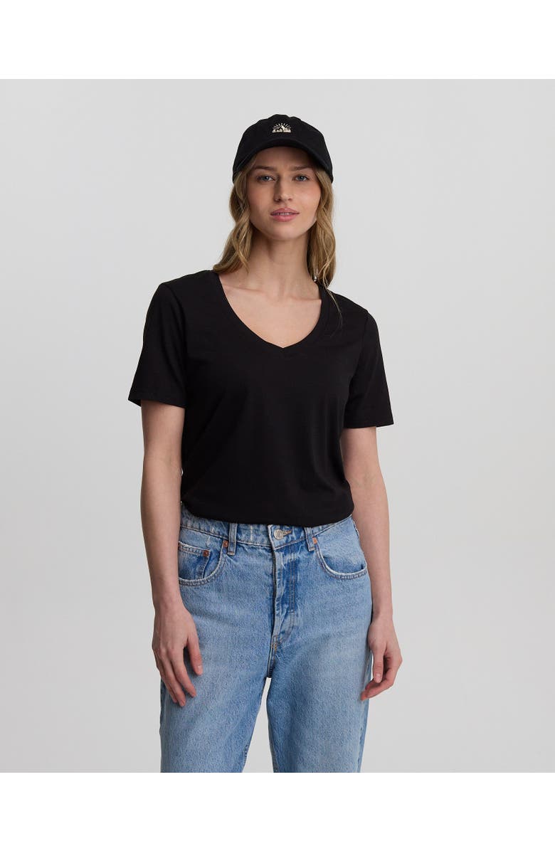 tentree Brackley T-Shirt, Main, color, Meteorite Black
