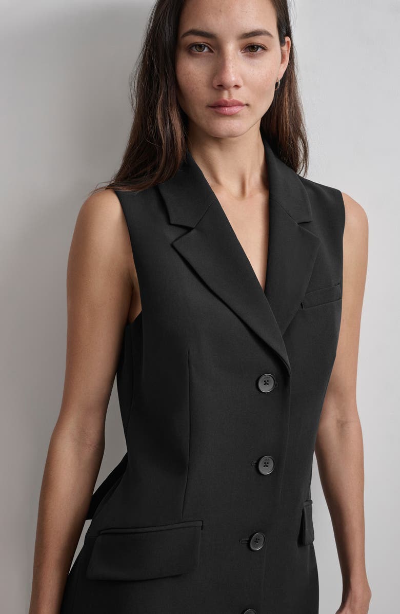 DKNY Sleeveless Coat Dress, Alternate, color,