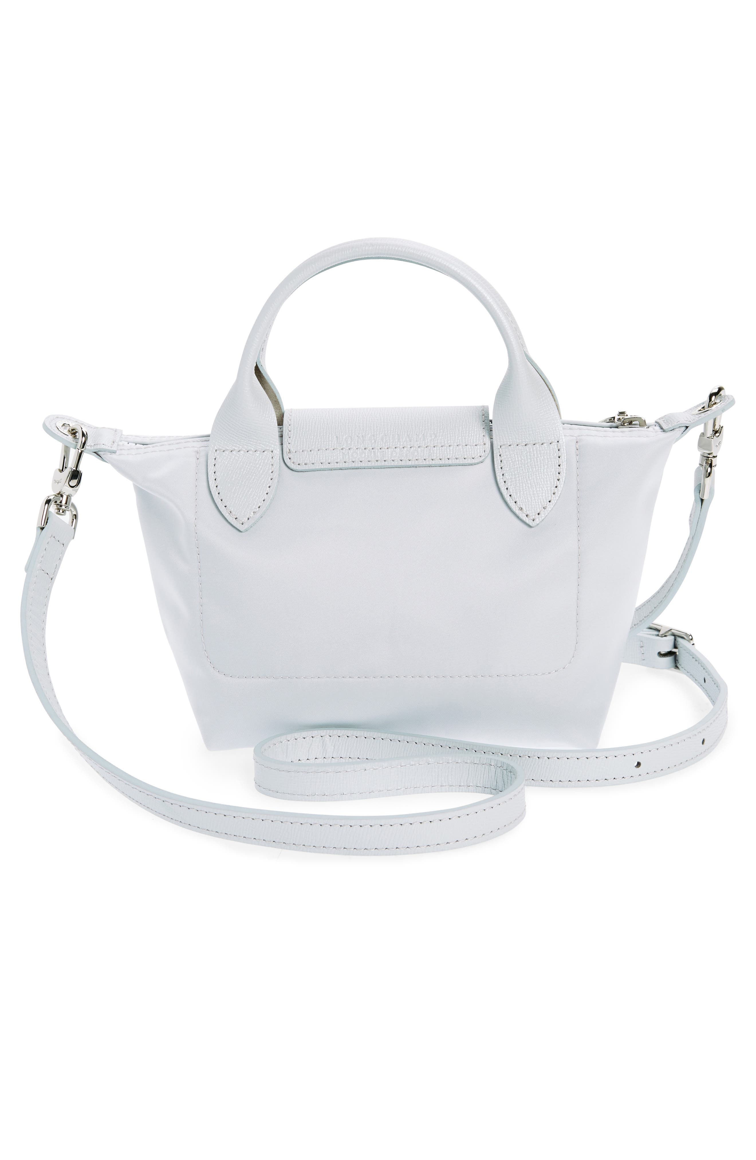 Extra Small Le Pliage Crossbody Bag, Alternate, color, SILVER