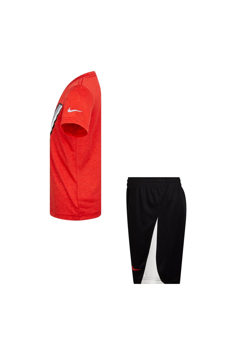 Dri-FIT T-Shirt & Shorts 2-Piece Set, Alternate, color, BLACK