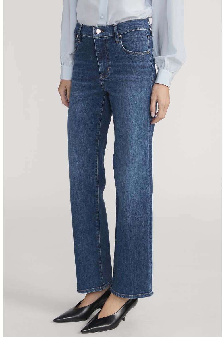 The Mellow Ankle Straight Leg Jeans, Alternate, color, SOLACE