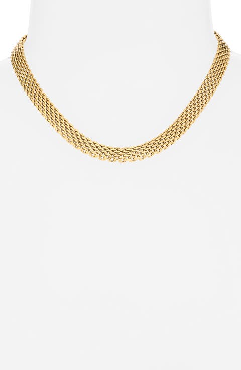 Heirloom Chain Choker Necklace