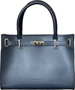 Jaushina Nicole Simone Leather handbag