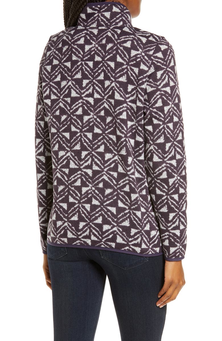 L.L.Bean Pattern Sweater Fleece, Alternate, color, 