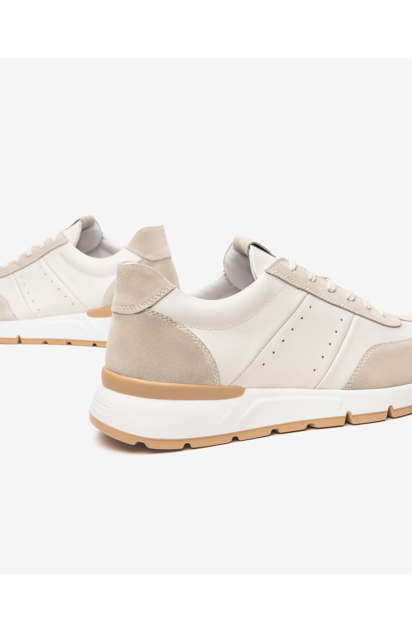 NeroGiardini Low Top Sneaker, Alternate, color, Beige/ Taupe