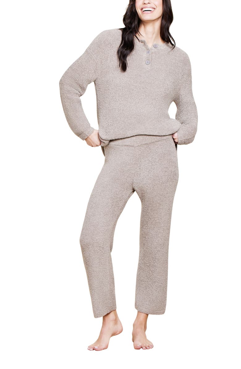 Barefoot Dreams<sup>®</sup> CozyChic<sup>®</sup> Lite<sup>®</sup> Textured Pants, Alternate, color, Nickel