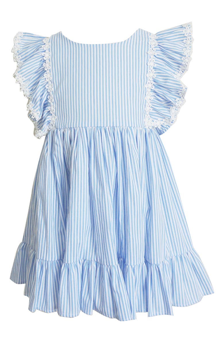 Popatu Stripe Pinafore Dress, Main, color, 