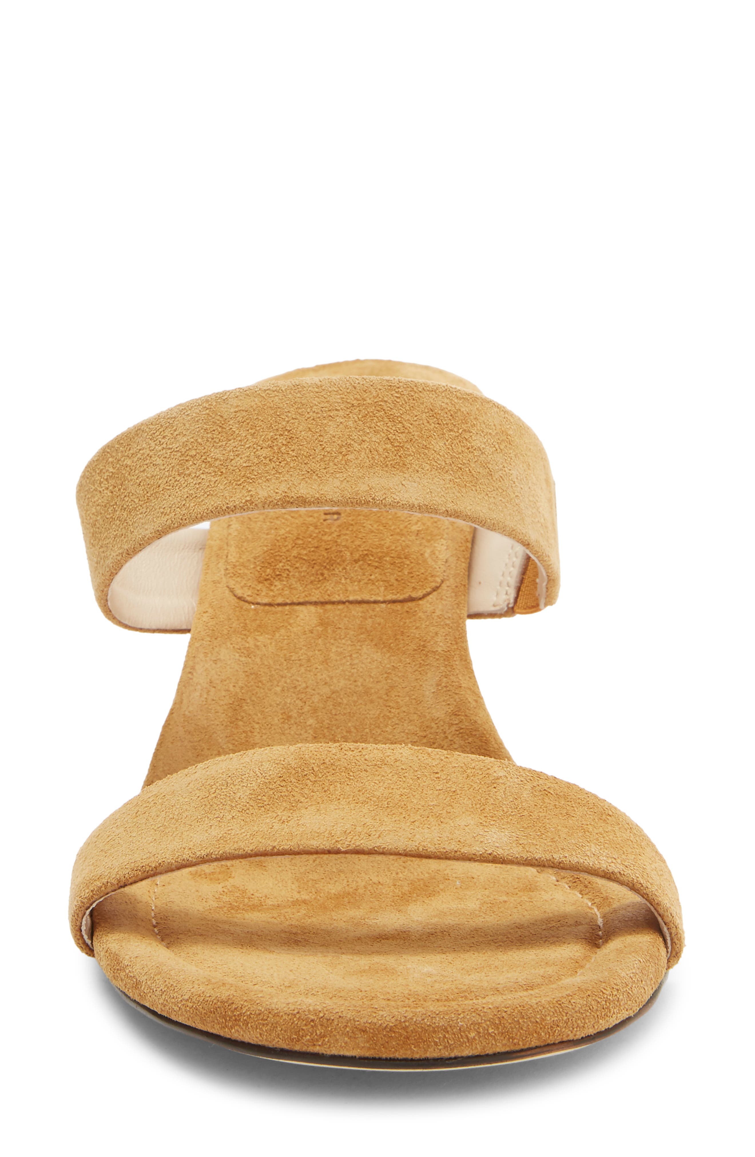 Freda Salvador Poppy Double Strap Sandal, Alternate, color, Bog Suede