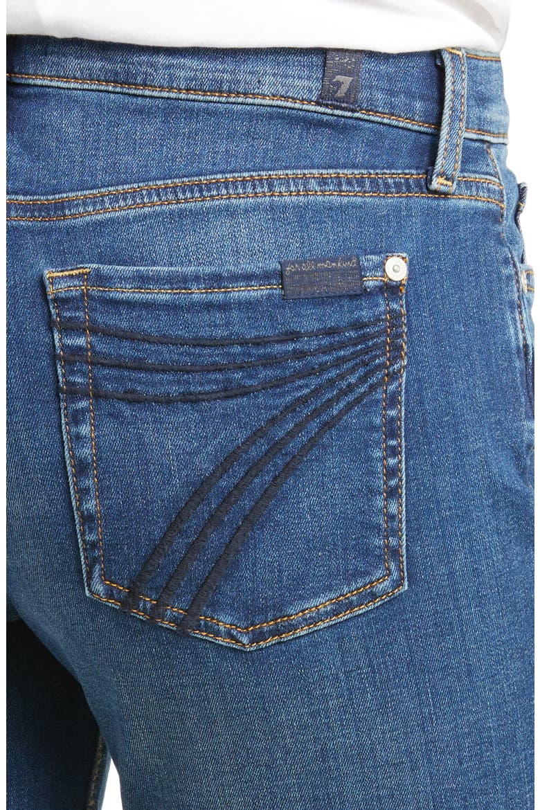 b(air) Dojo Tailorless Flare Jeans, Alternate, color, MEDIUM MELROSE