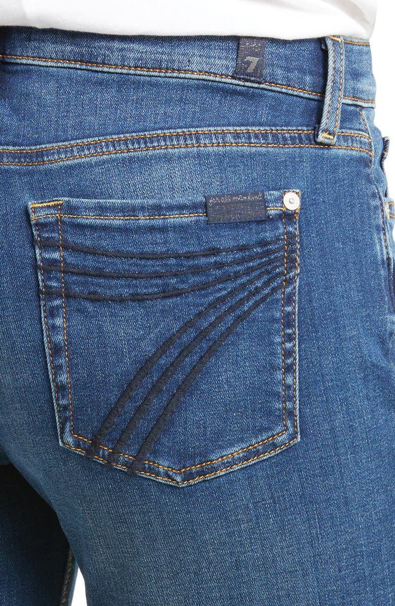 7 For All Mankind b(air) Dojo Tailorless Flare Jeans, Alternate, color, Medium Melrose