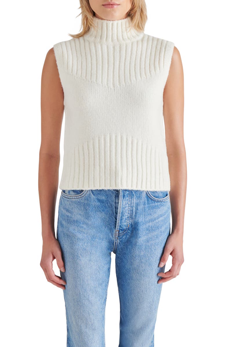 Steve Madden Serin Sleeveless Turtleneck Sweater, Main, color,