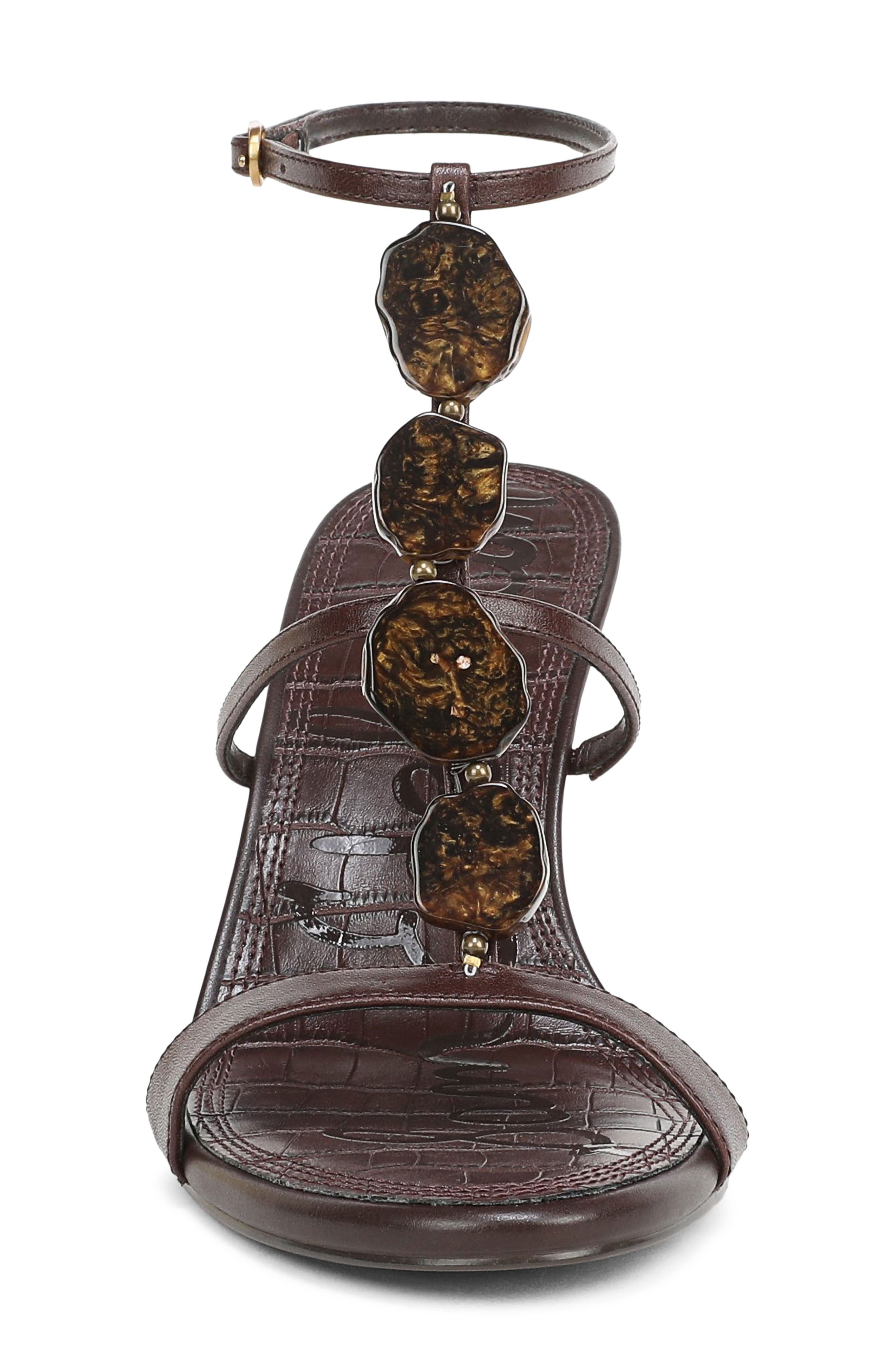 Sam Edelman Massey Ankle Strap Wedge Sandal, Alternate, color, 