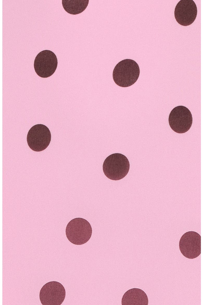 Keani Print Maxi Dress, Alternate, color, PINK POLKA DOT