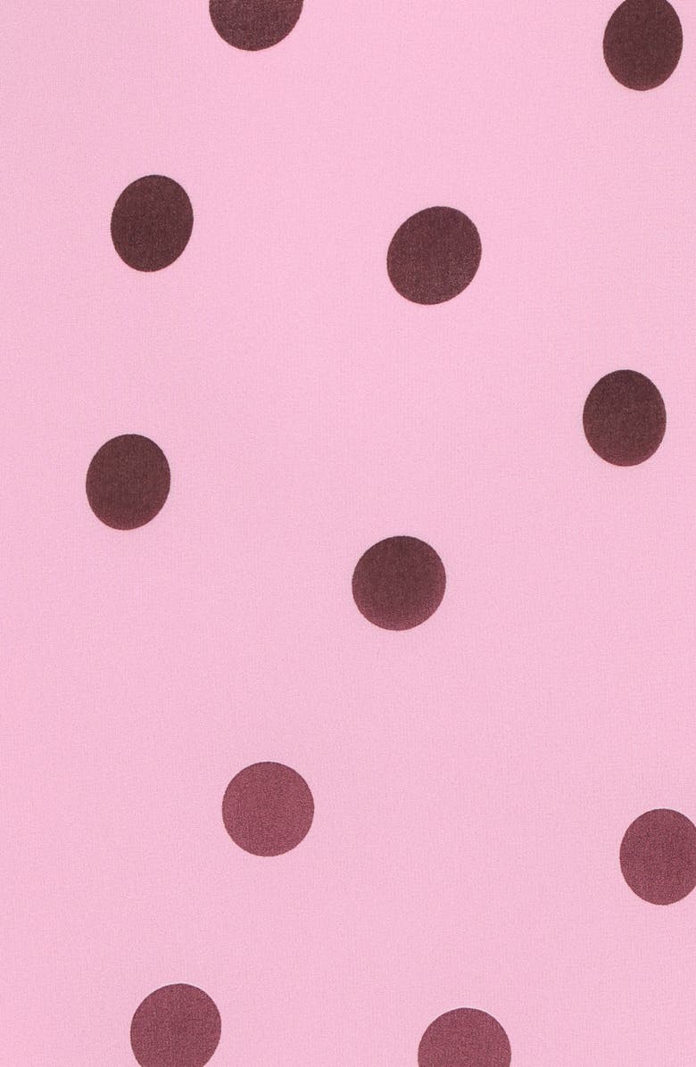 Petal & Pup Keani Print Maxi Dress, Alternate, color, Pink Polka Dot