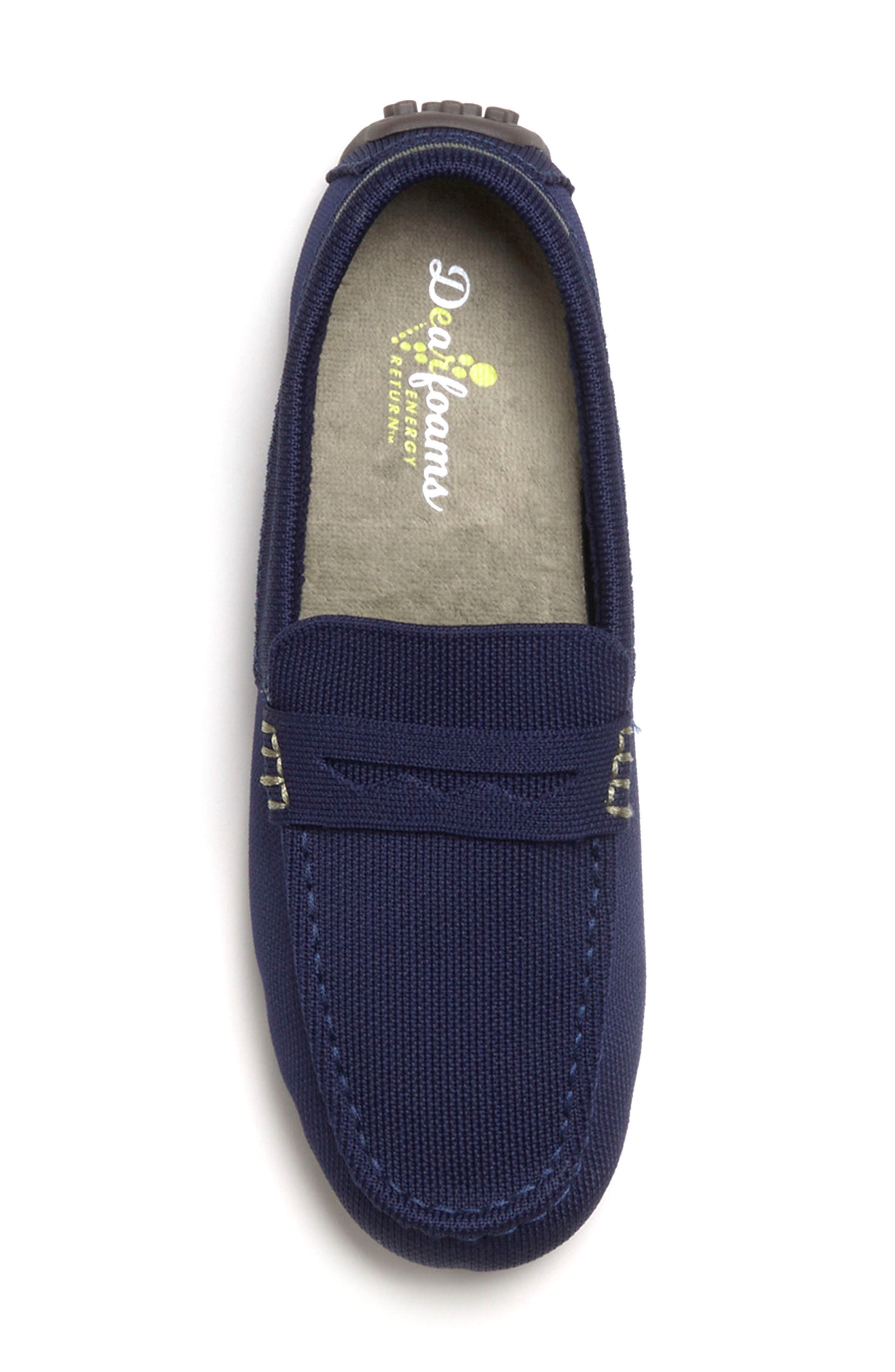 Hazel Sport Knit Driving Loafer, Alternate, color, PEACOAT