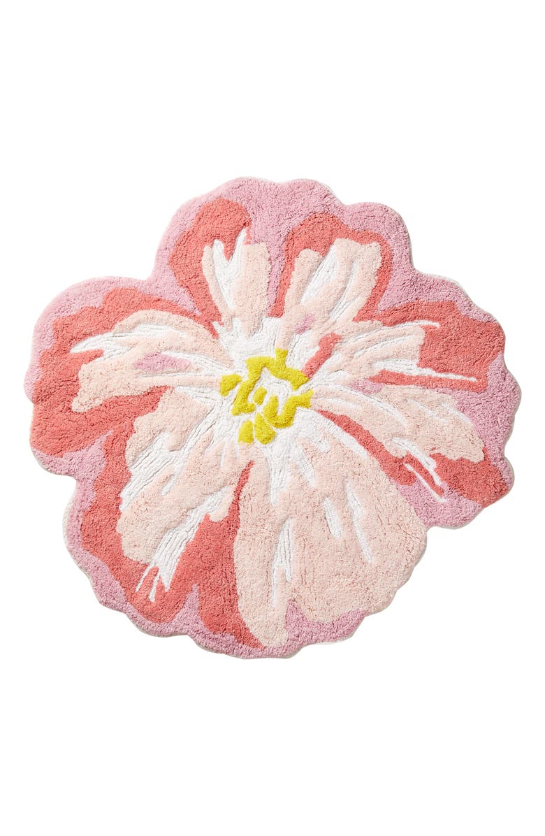 Anthropologie Home Rhea Floral Bath Mat, Alternate, color,