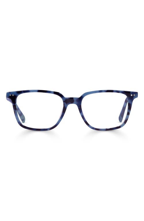 eyebobs C Suite 50mm Blue Light Blocking Square Reading Glasses in Robin's Egg Tortoise  product