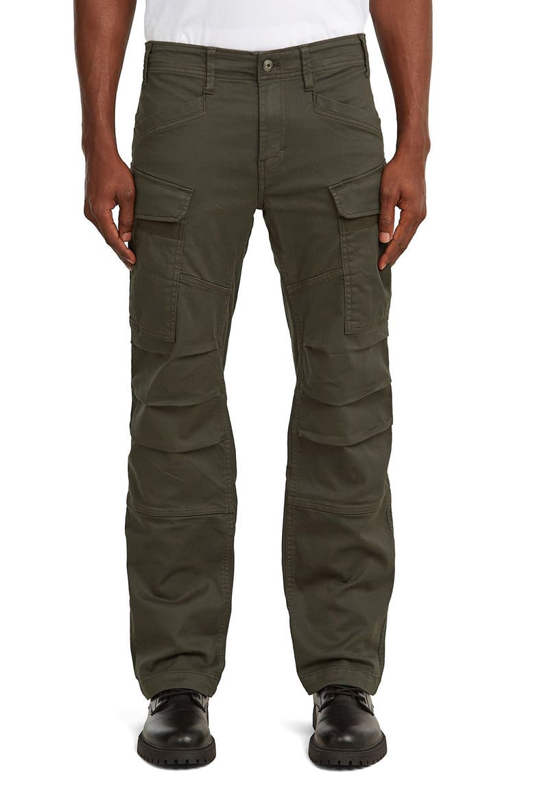 3D Regular Straight Cargo Pants, Main, color, ASPHALT