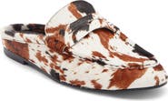 Steve Madden Rafe Genuine Calf Hair Loafer Mule