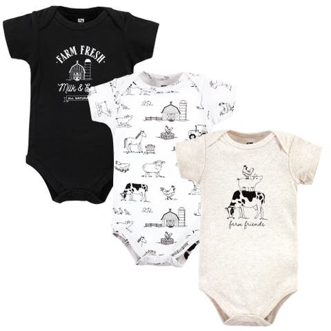 All-Season Cotton One-Piece Garment Set of 3 (Baby)