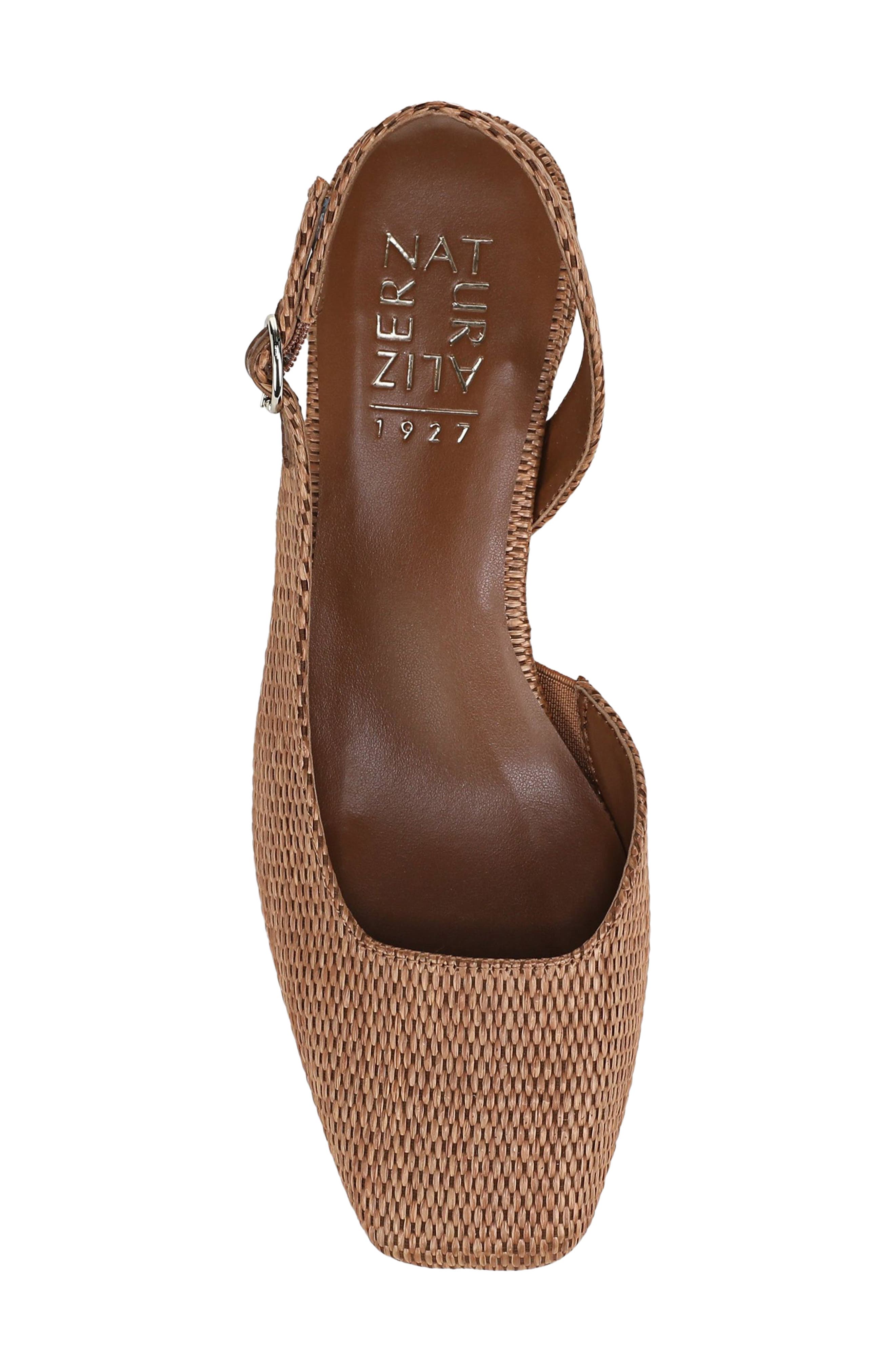 Naturalizer Jayla Slingback Pump, Alternate, color, Walnut Wake
