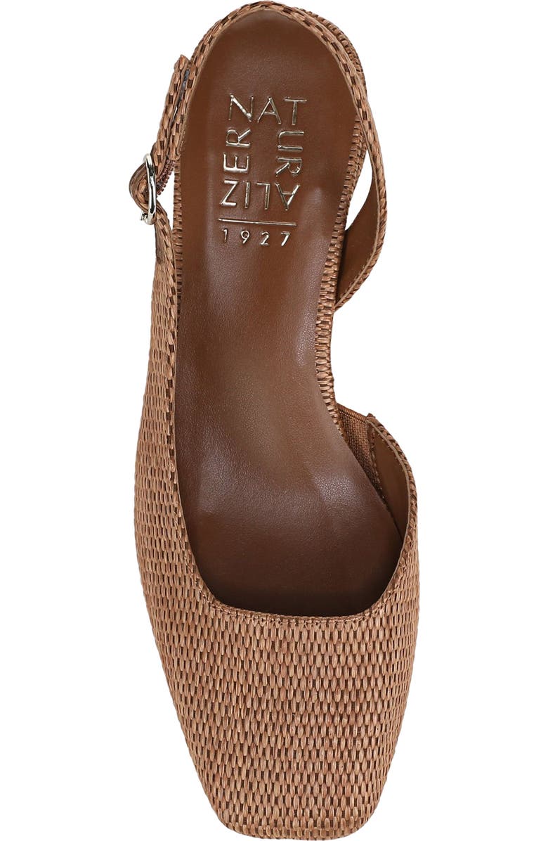 Naturalizer Jayla Slingback Pump, Alternate, color, Walnut Wake