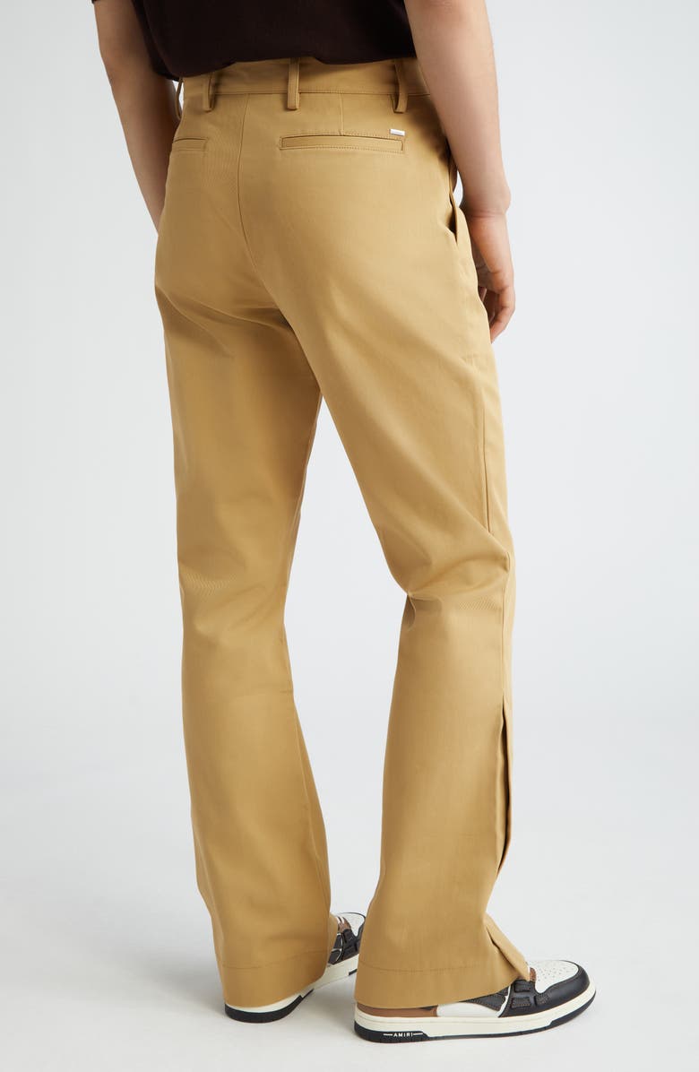 AMIRI Kick Flare Chinos, Alternate, color, Sepia Tint