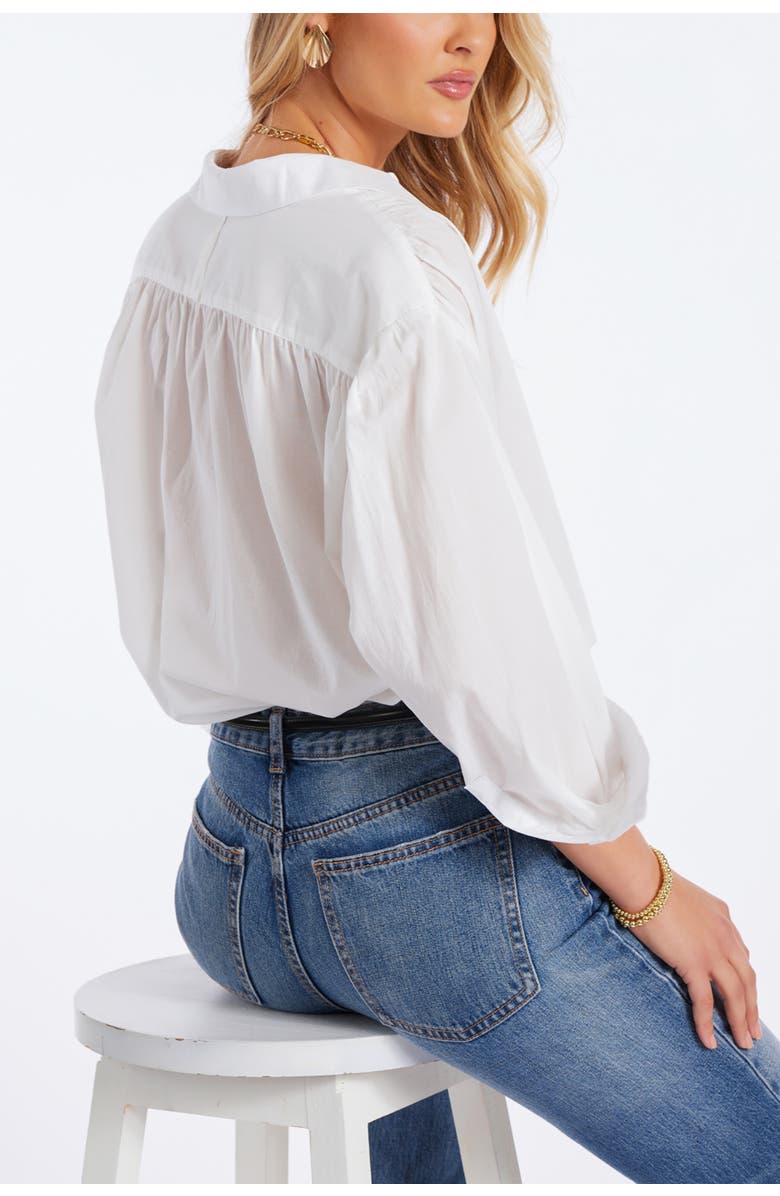 Bishop + Young Boho Voile Blouse, Alternate, color, 