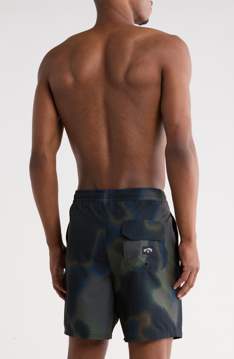 Billabong Tweak Volley Swim Trunks, Alternate, color, Raven