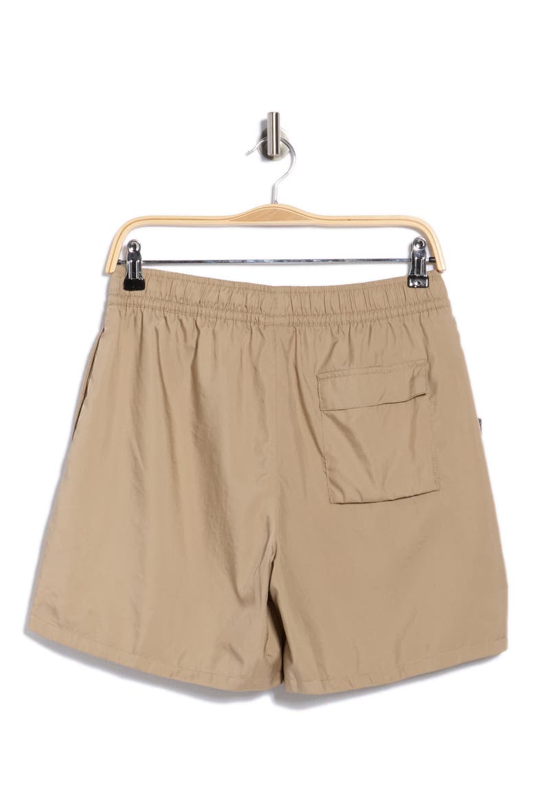 Sportswear Flow Shorts, Alternate, color, KHAKI/ BLACK