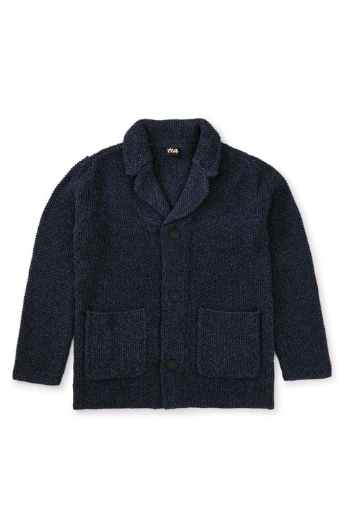 Tea Collection Sweater Blazer in Indigo 