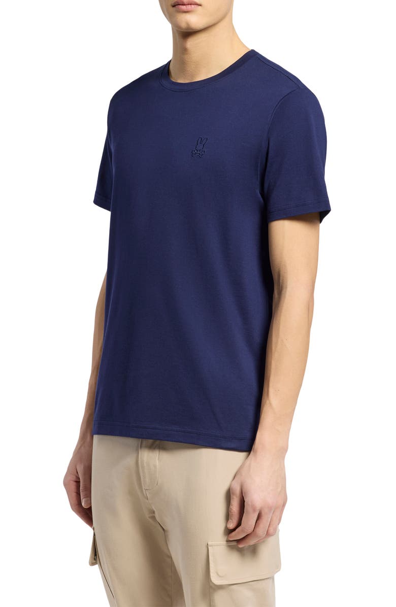 Psycho Bunny James Pima Cotton Crewneck T-Shirt, Alternate, color, 