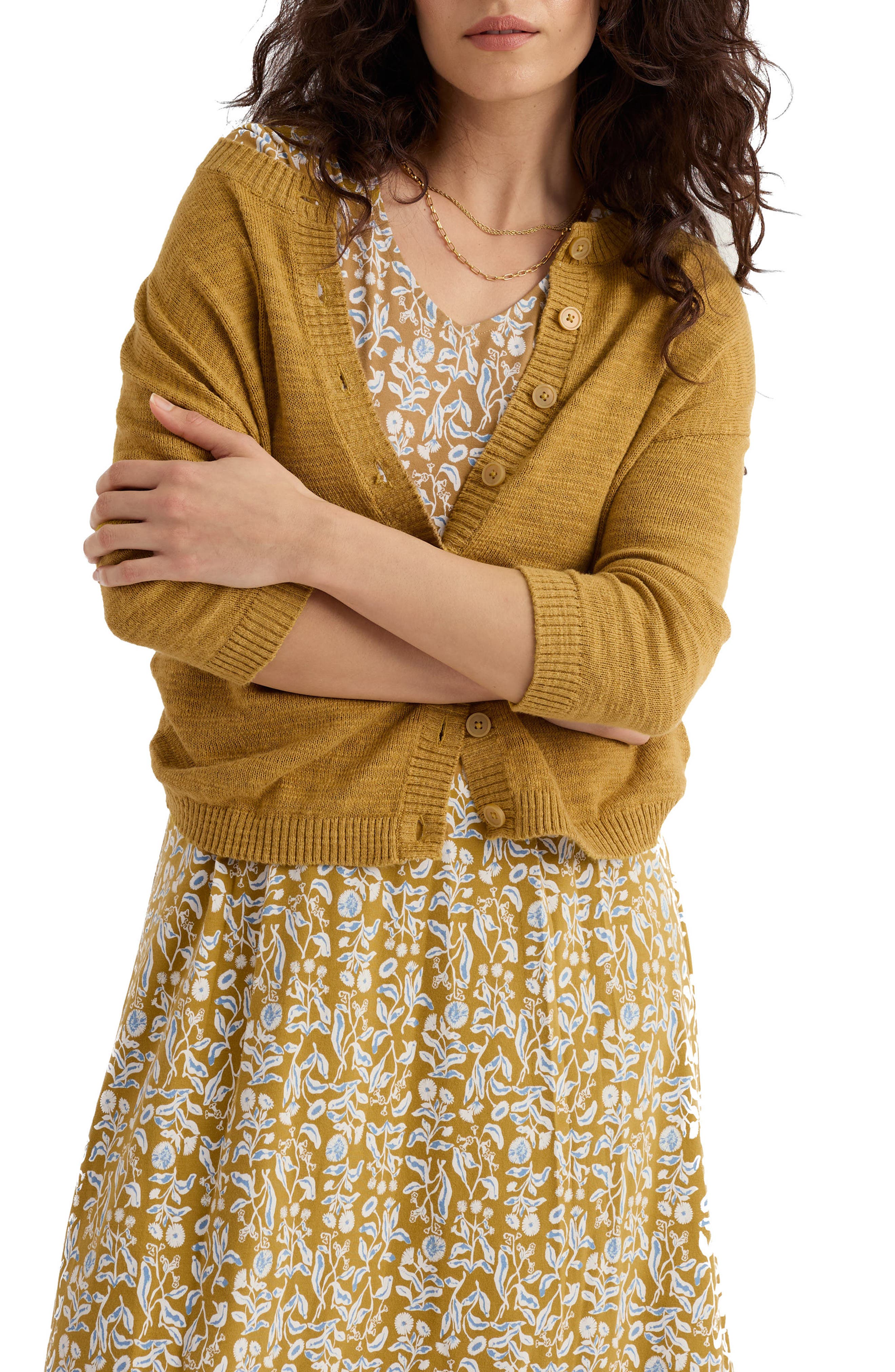 selected KNIT MELANGE TANSY