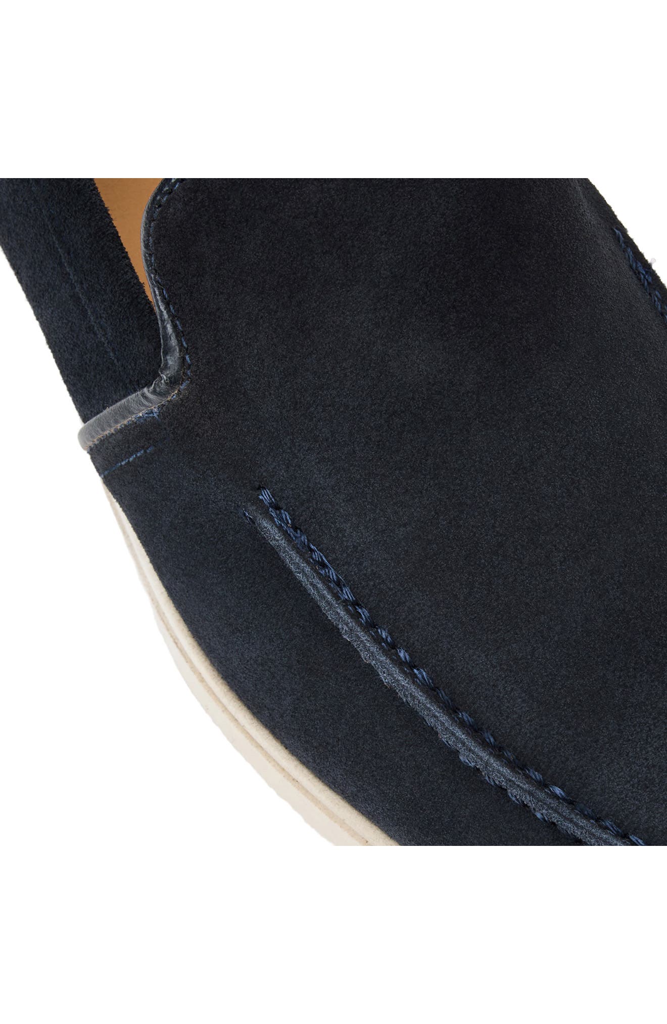 Etna Suede Loafer, Alternate, color, NAVY SUEDE