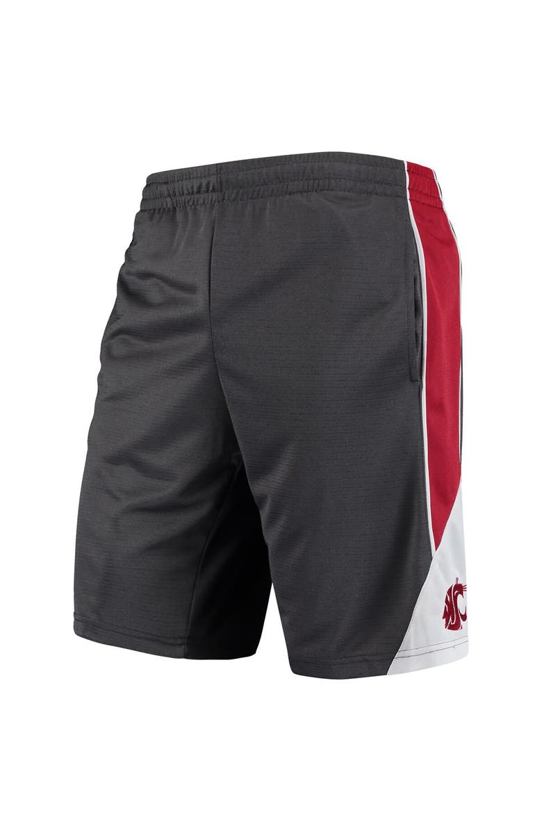 COLOSSEUM Men's Colosseum Charcoal Washington State Cougars Turnover Team Shorts, Alternate, color, Charcoal