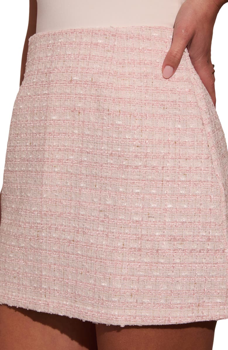 VICI Collection In Your Court Tweed Miniskirt, Alternate, color, 
