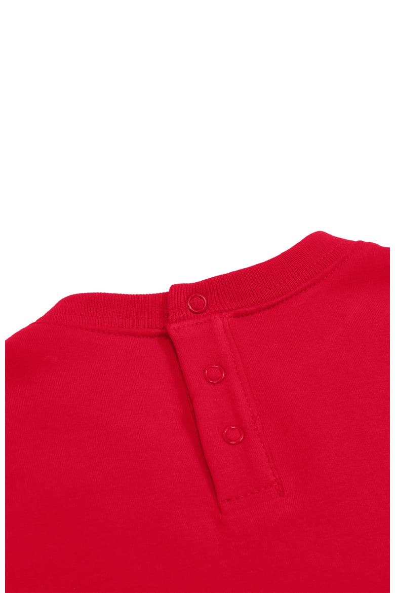 Baby Cozy Pocket Dress, Alternate, color, Cherry