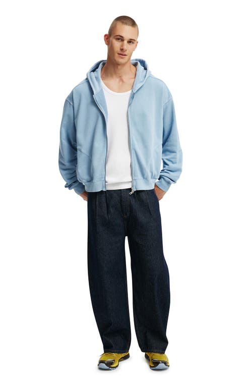 COTTON ON CROPPED ZIP UP HOODIE 
