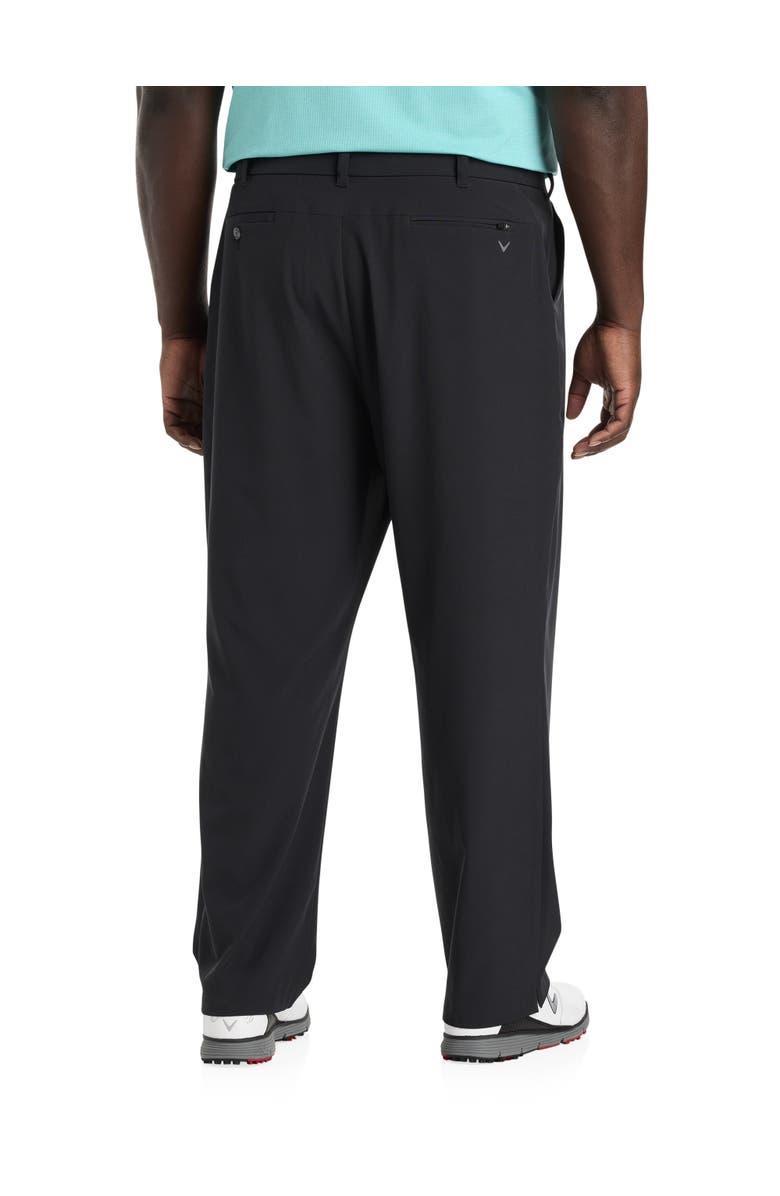 Callaway Big & Tall Flat-Front Golf Pants, Alternate, color, Caviar