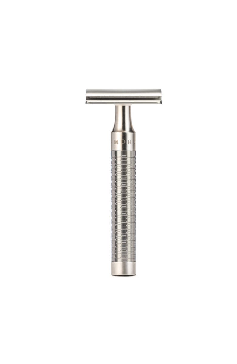 MÜHLE Rocca Pure Matte Stainless Steel Safety Razor, Main, color, Steel