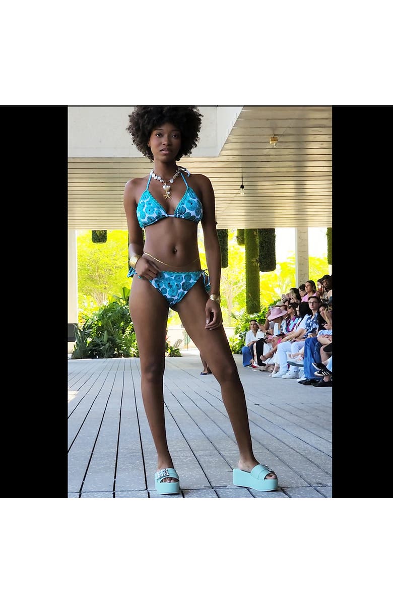 BEAUTIISOLES Dita Platform Slide Sandal, Alternate, color, Light Green