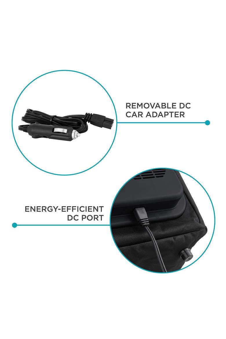 Electric Cooler Bag, 15L, 12 Volt, Alternate, color, Black