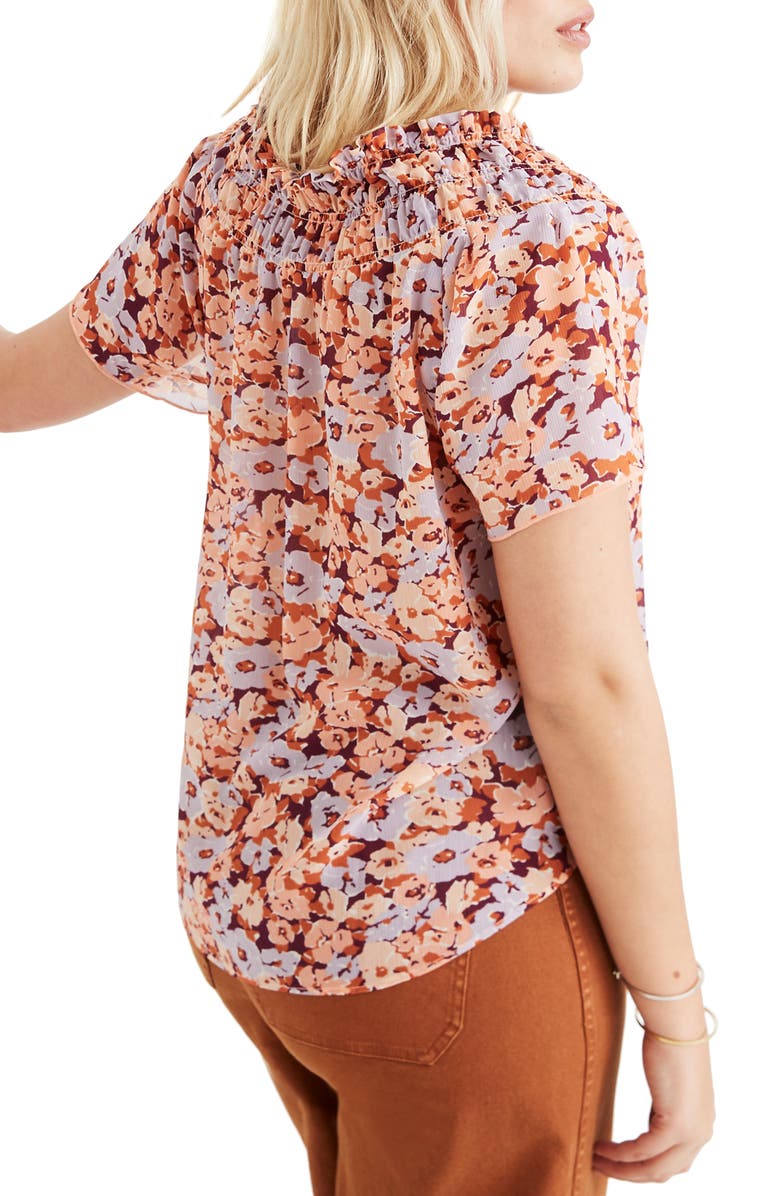 Madewell Smocked Top, Alternate, color, 