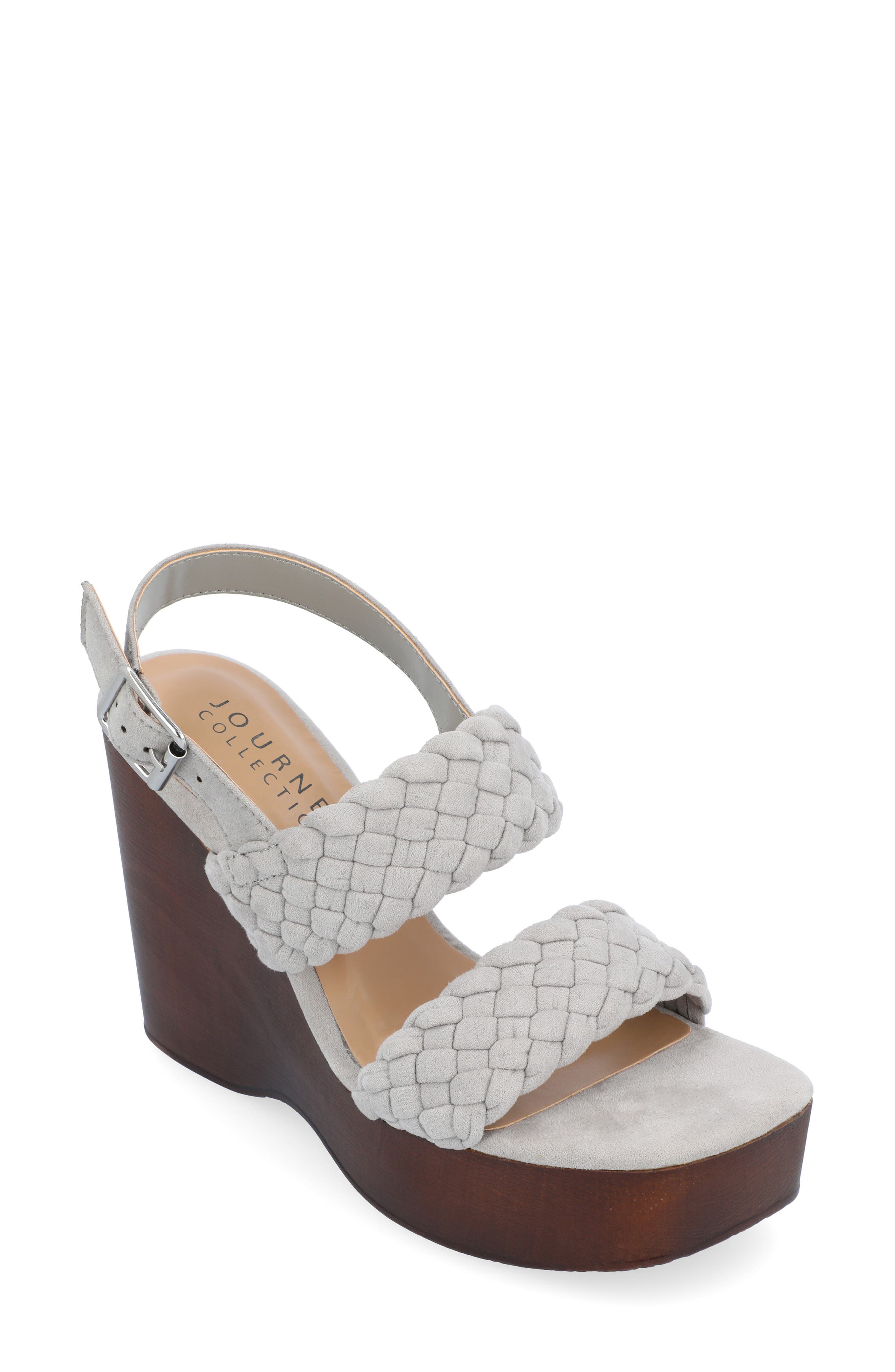 Journee Collection Ayvee Wedge Sandal