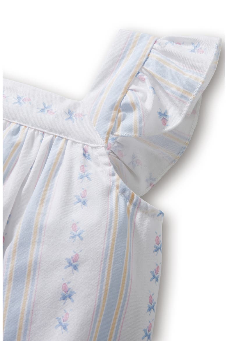 Clara Cottage Stripe Short Set, Alternate, color, WHITE