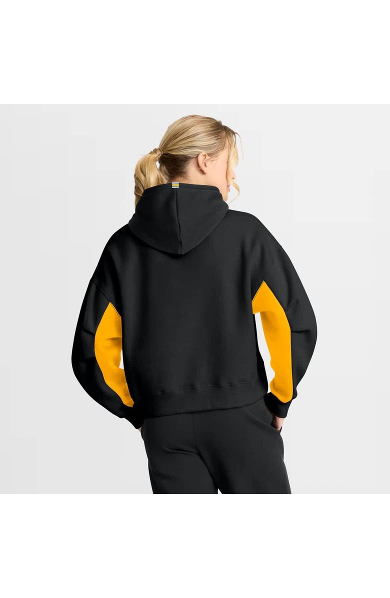FANATICS Women
s Fanatics  Black Boston Bruins Back Check Boxy Hoodie, Alternate, color, Black